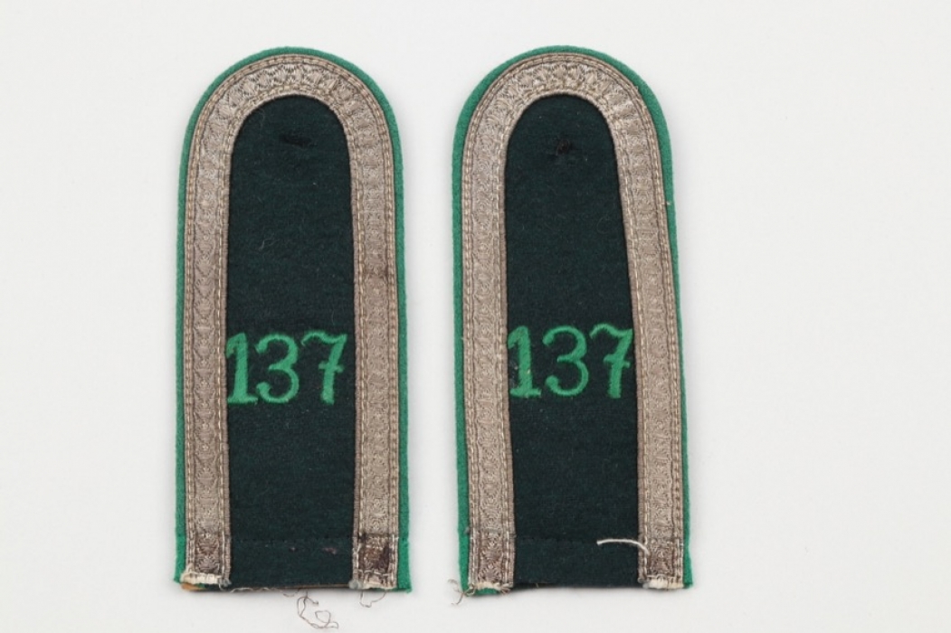 Geb.Jäg.Rgt.137 shoulder boards Unteroffizier