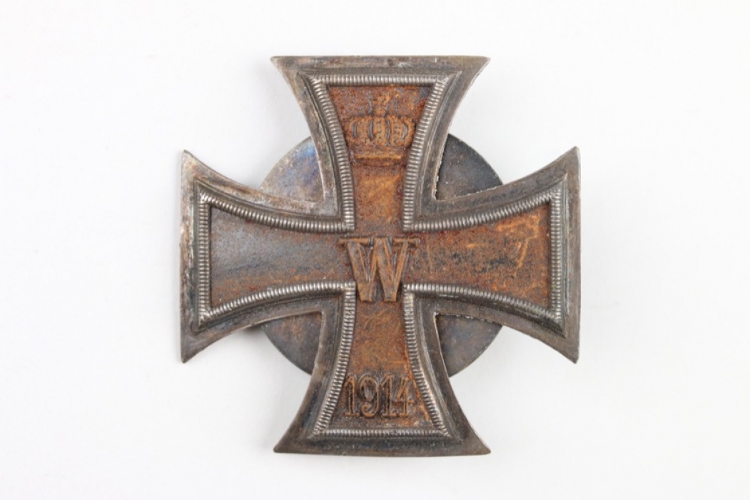 1914 Iron Cross 1st Class on screw-back - Werner