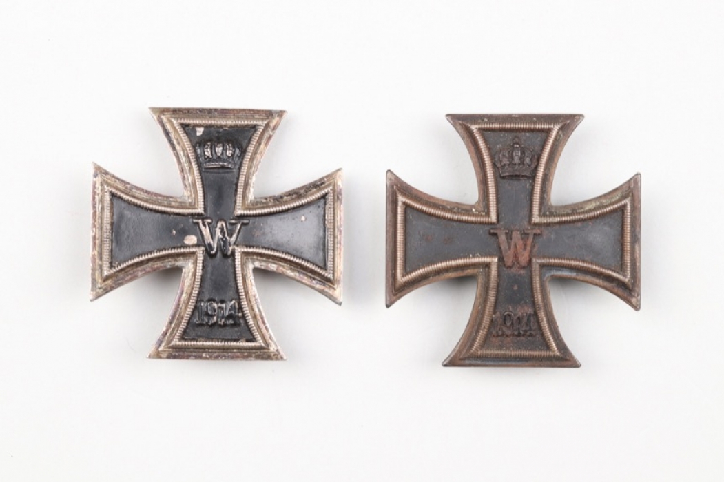 2 + 1914 Iron Cross 1st Class - 900