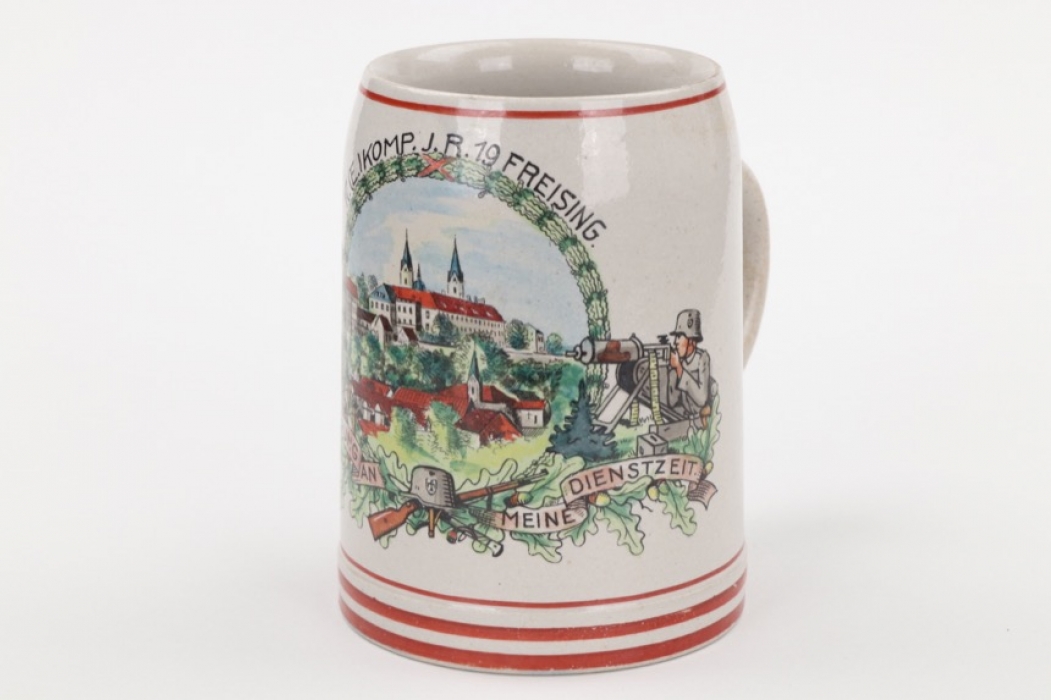 J.R.19 Freising beer mug