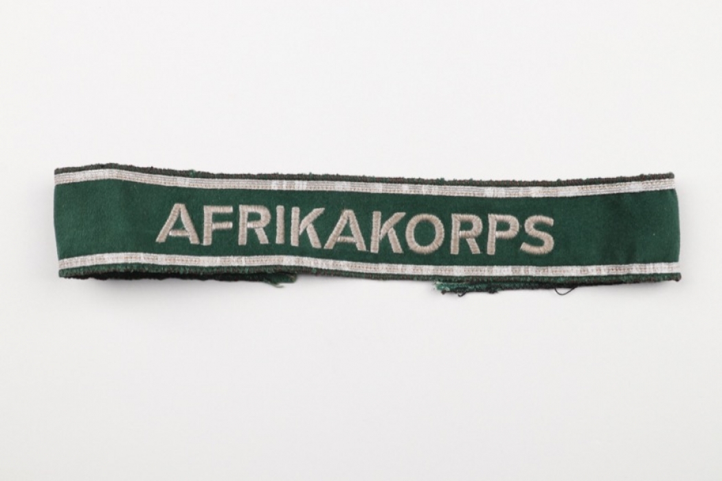 Luftwaffe AFRIKAKORPS green cuffband officer