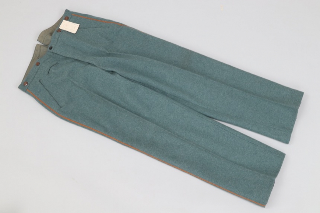 Third Reich Gendarmerie straight trousers