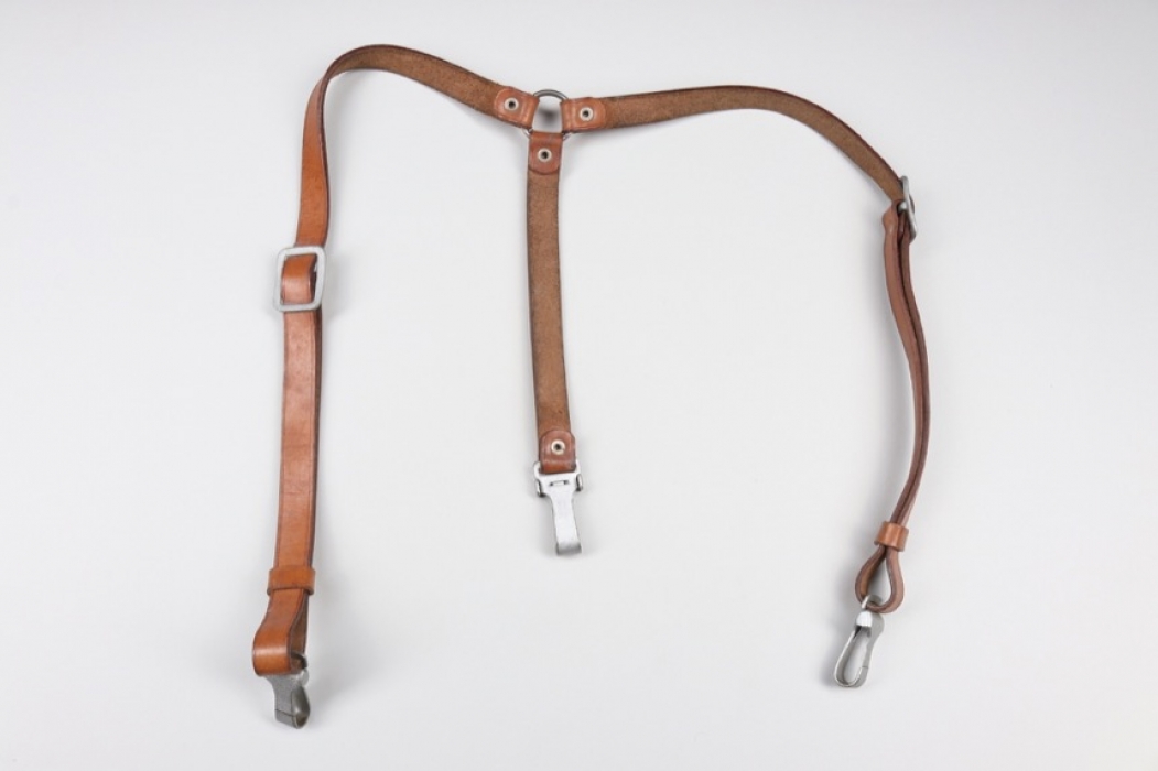 NSDAP brown Y-strap - RZM M5/289 & Assmann