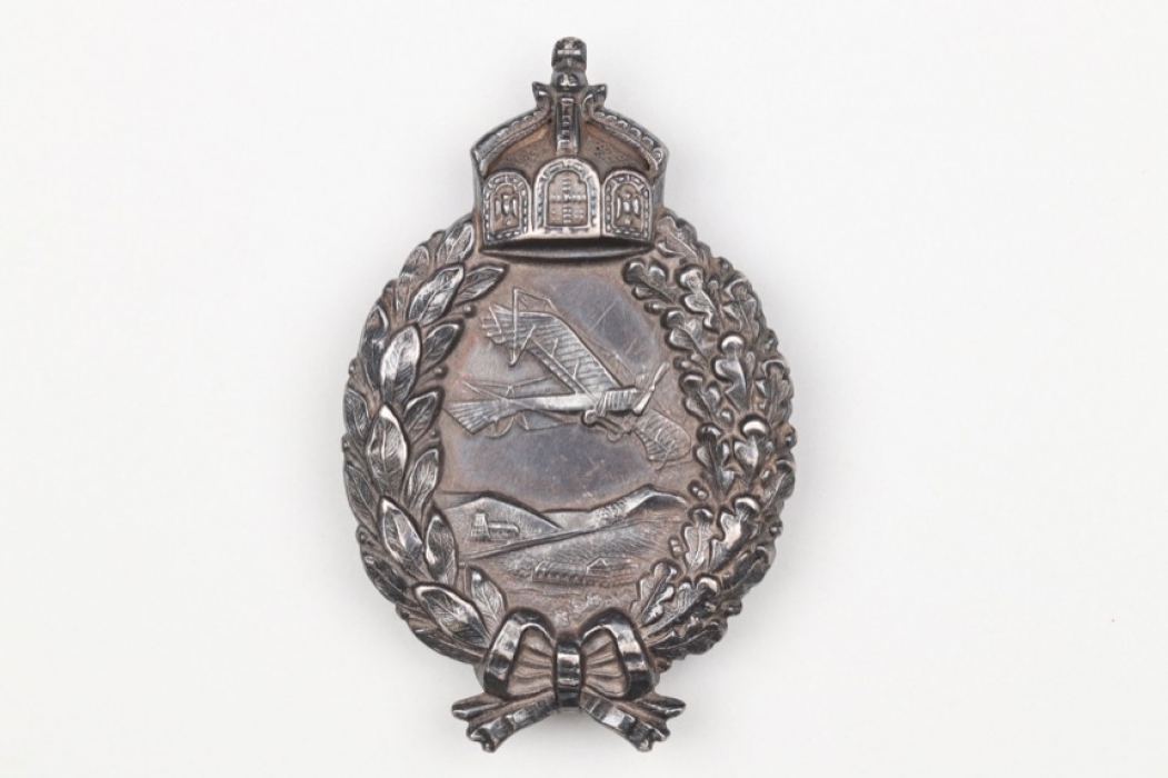 Walter Hübner - WW1 Pilot's Badge (Juncker)