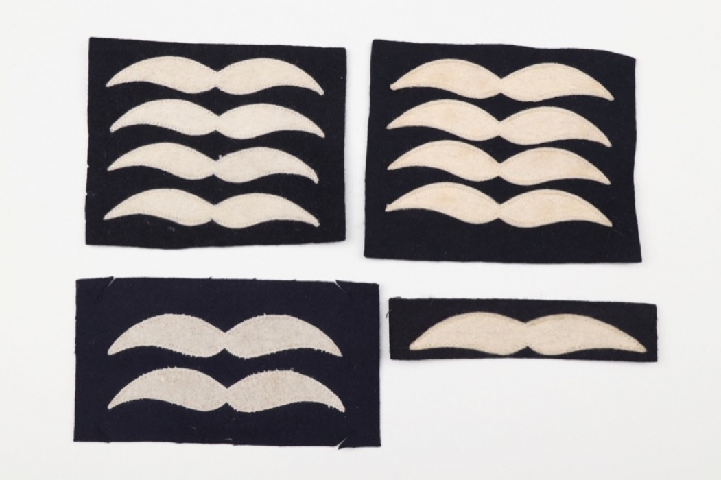 Luftwaffe lot of 4 rank insignia