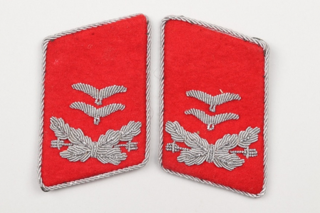 Luftwaffe Flak collar tabs - Oberleutnant