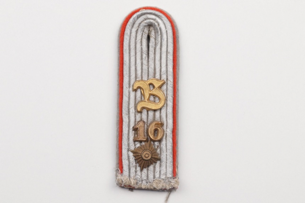 Beob.Abt.16 shoulder board - Oberleutnant