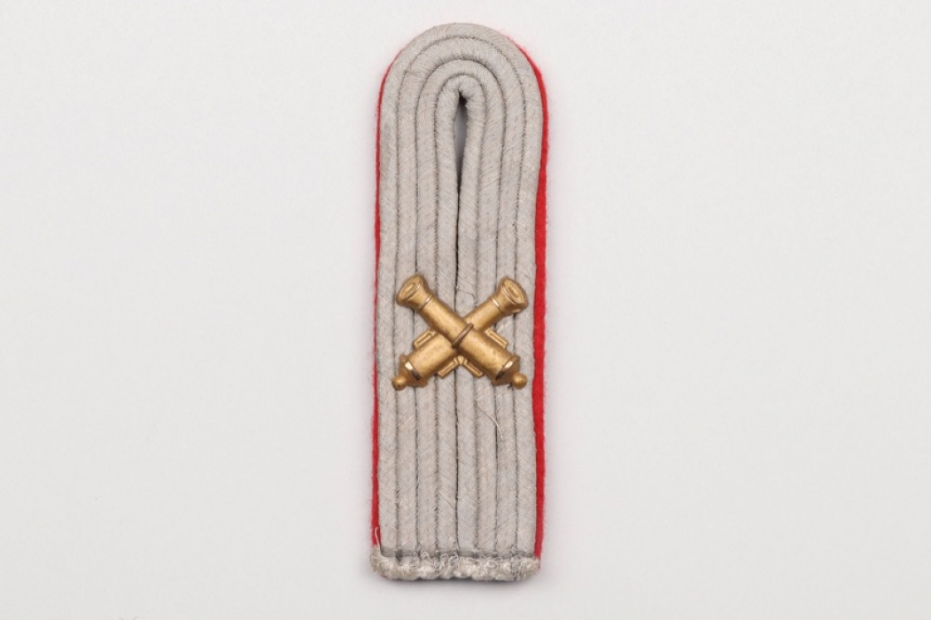 Heer Artillerie shoulder board - Leutnant