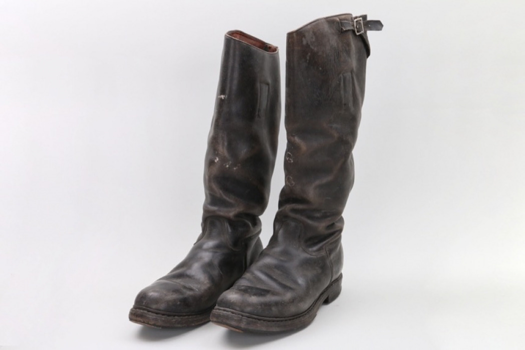 Wehrmacht officer's field boots