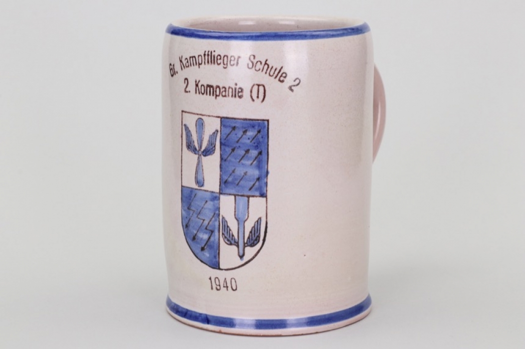 Gr.Kampfflieger Schule 2 beer mug