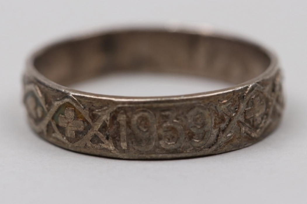 Poland - WW2 silver ring "1939"