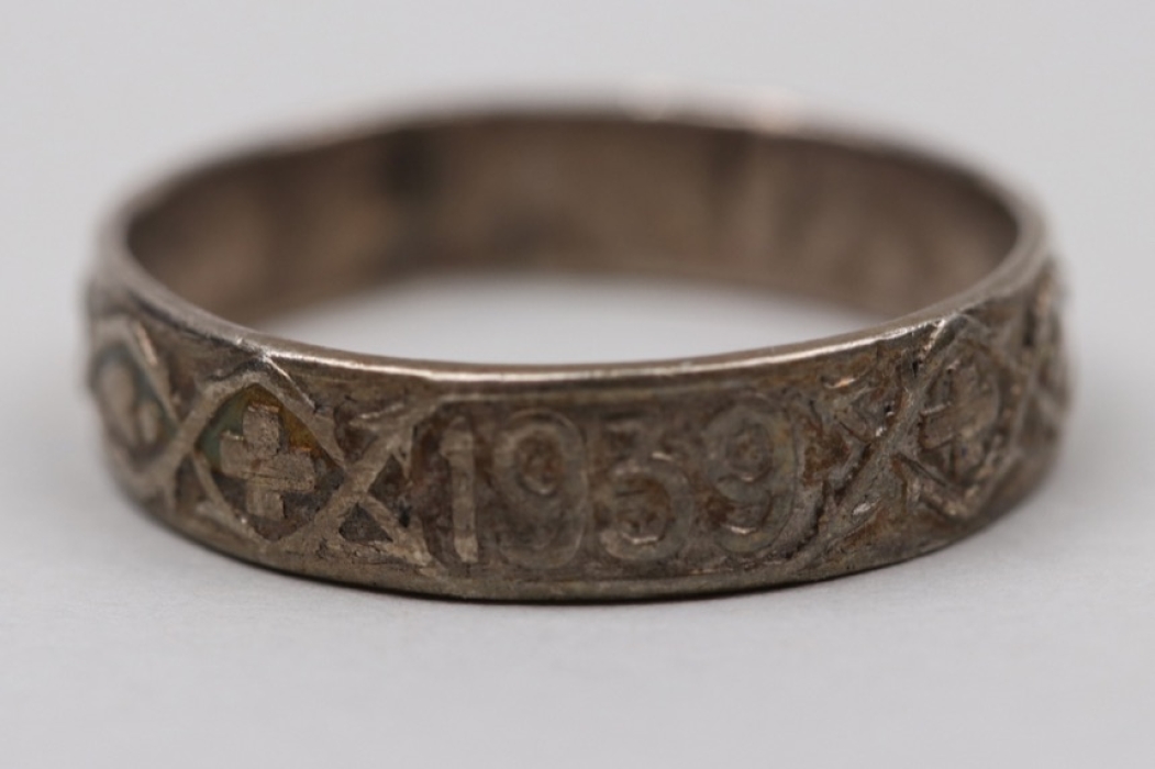 Poland - WW2 silver ring "1939"