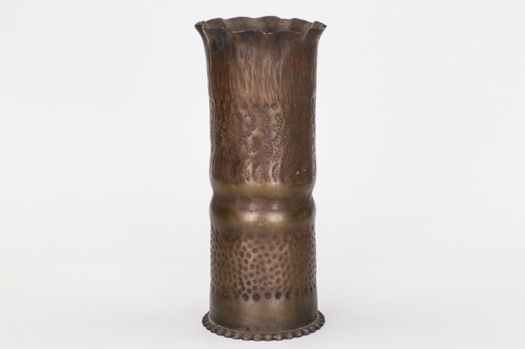 WW1 grenade flower vase