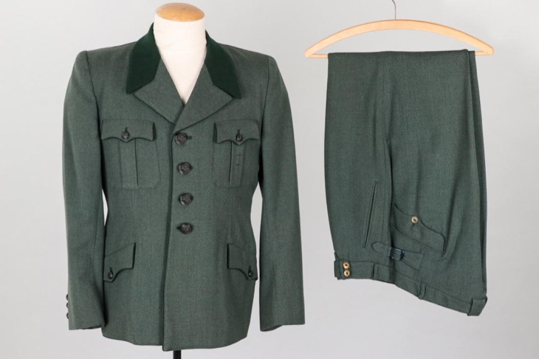 Third Reich forestry uniform grouping