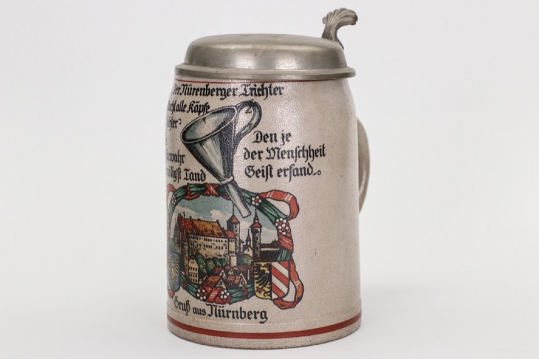 Third Reich "Nürnberg" beer mug