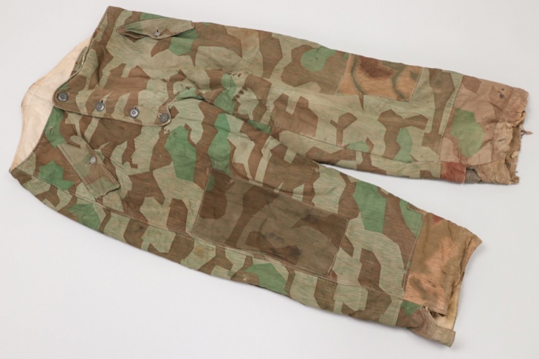 Wehrmacht splinter camo reversible camo winter trousers