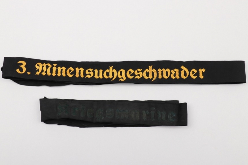 Kriegsmarine/Bundesmarine cap tally