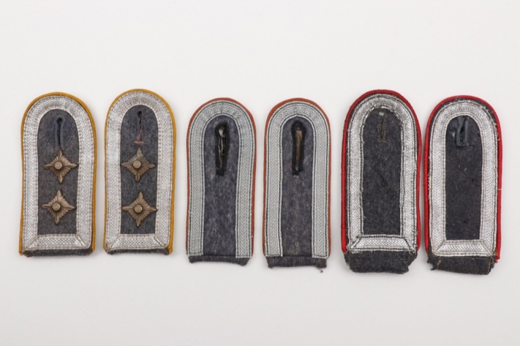 3 + Luftwaffe NCO's shoulder boards