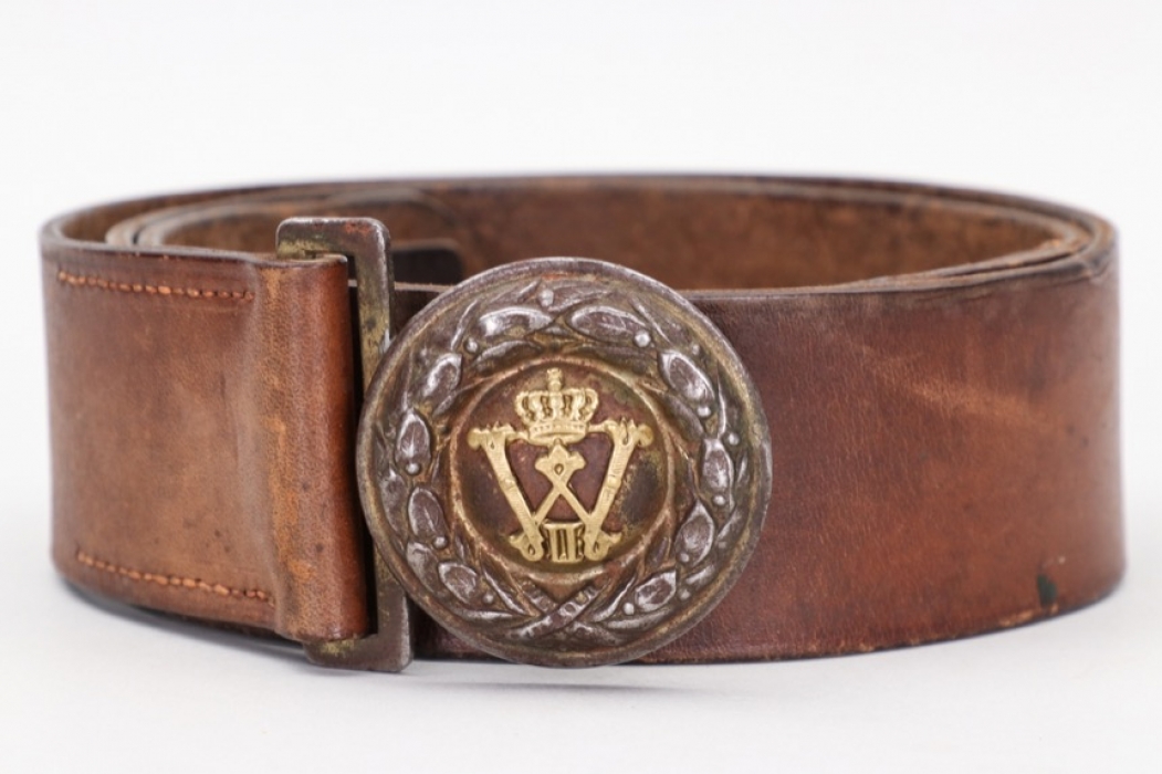 Prussia - WWI officer's belt and buckle