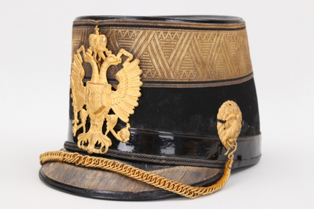 Austria - Artillerie officer's shako for a Leutnant