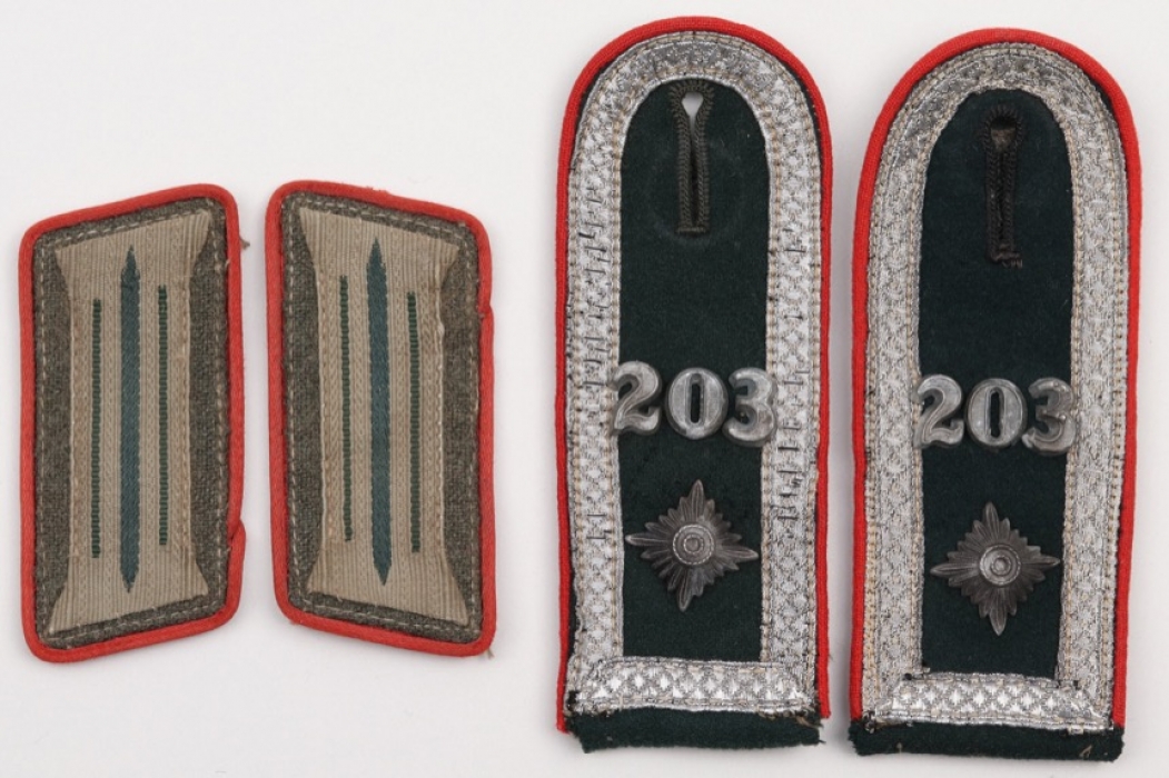 Sturmgeschütz-Abt. 203 insignia set - Feldwebel