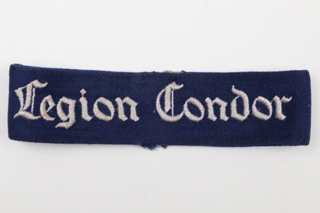 Luftwaffe LEGION CONDOR EM/NCO cuffband