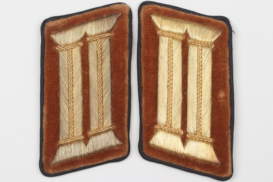 NSDAP collar tabs "Kreisleiter" - Kreis level