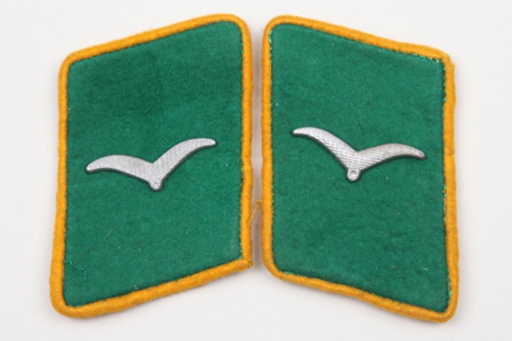 Luftwaffe Felddivision reconnaissance collar tabs - EM