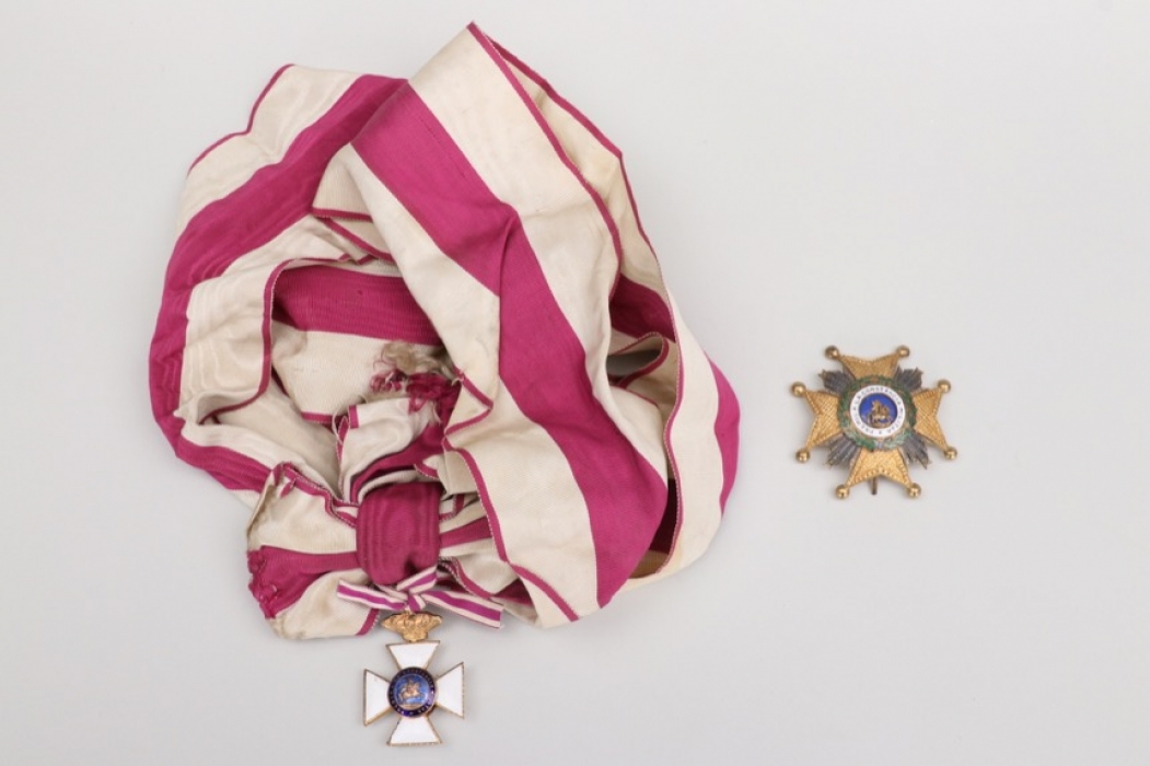 Spain - Royal and Military Order of Saint Hermenegild grouping