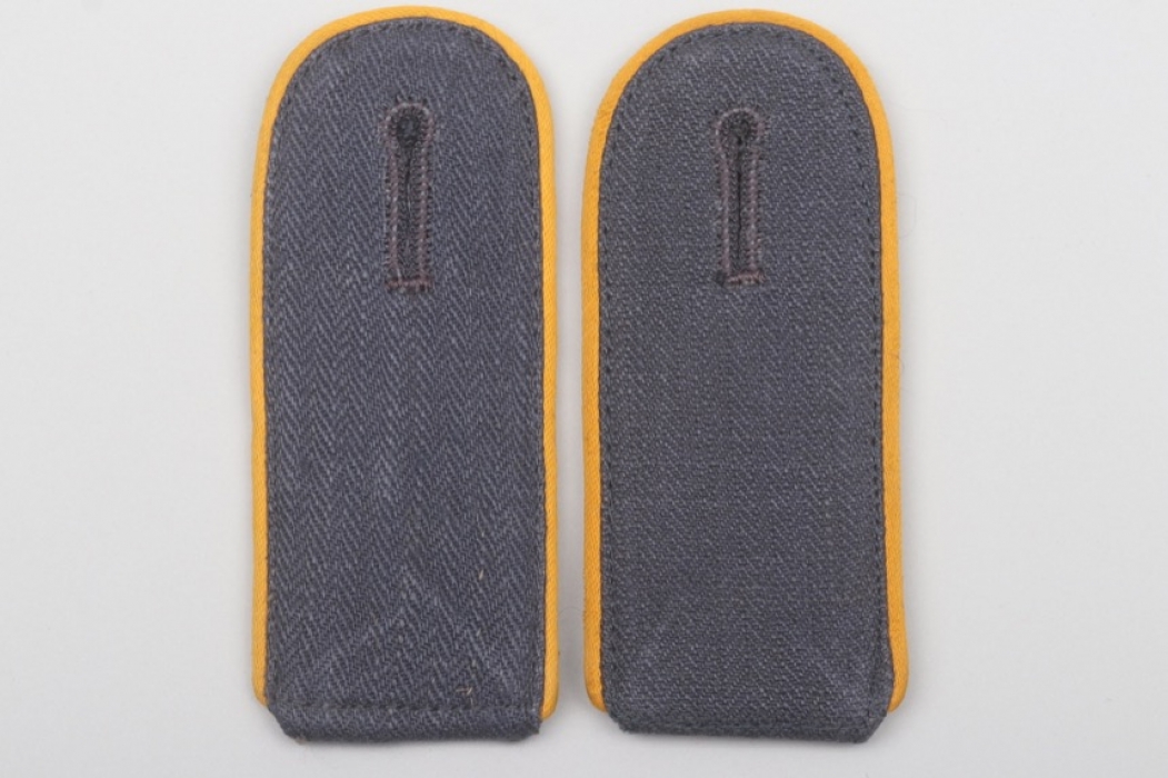 Luftwaffe flying troops "Drillich" shoulder boards - EM