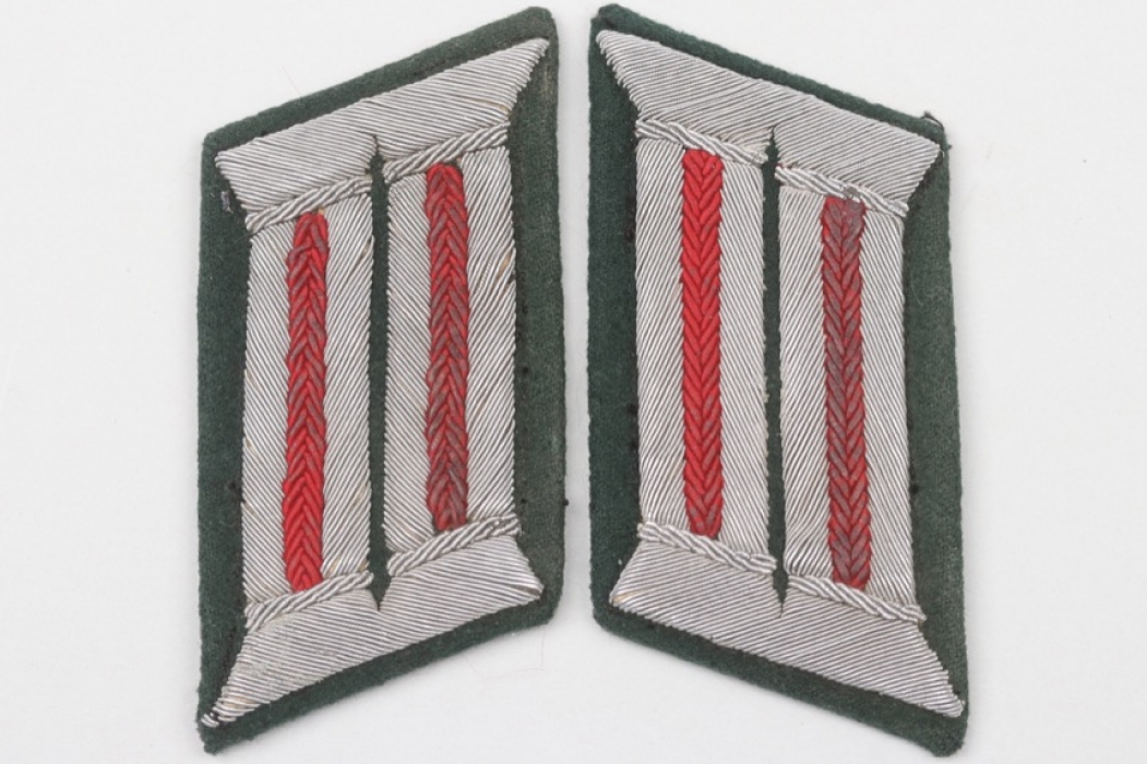 Heer Artillerie officer's collar tabs