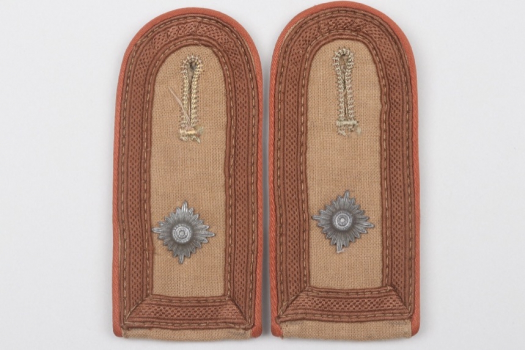 Luftwaffe Nachrichten tropical shoulder boards - Feldwebel