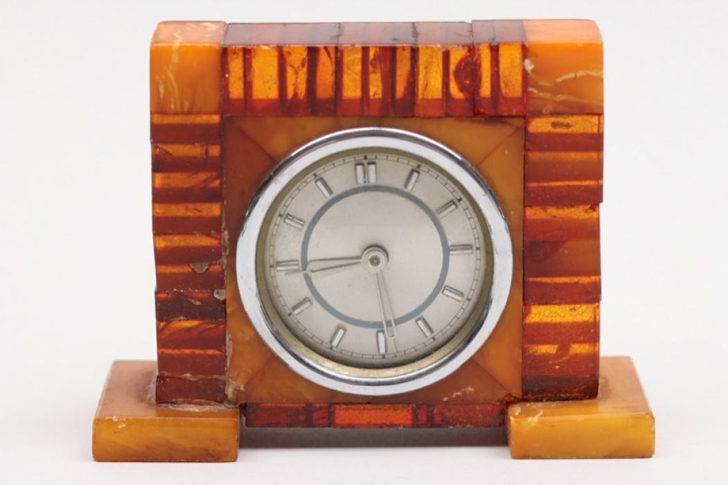 Third Reich Bernstein table clock