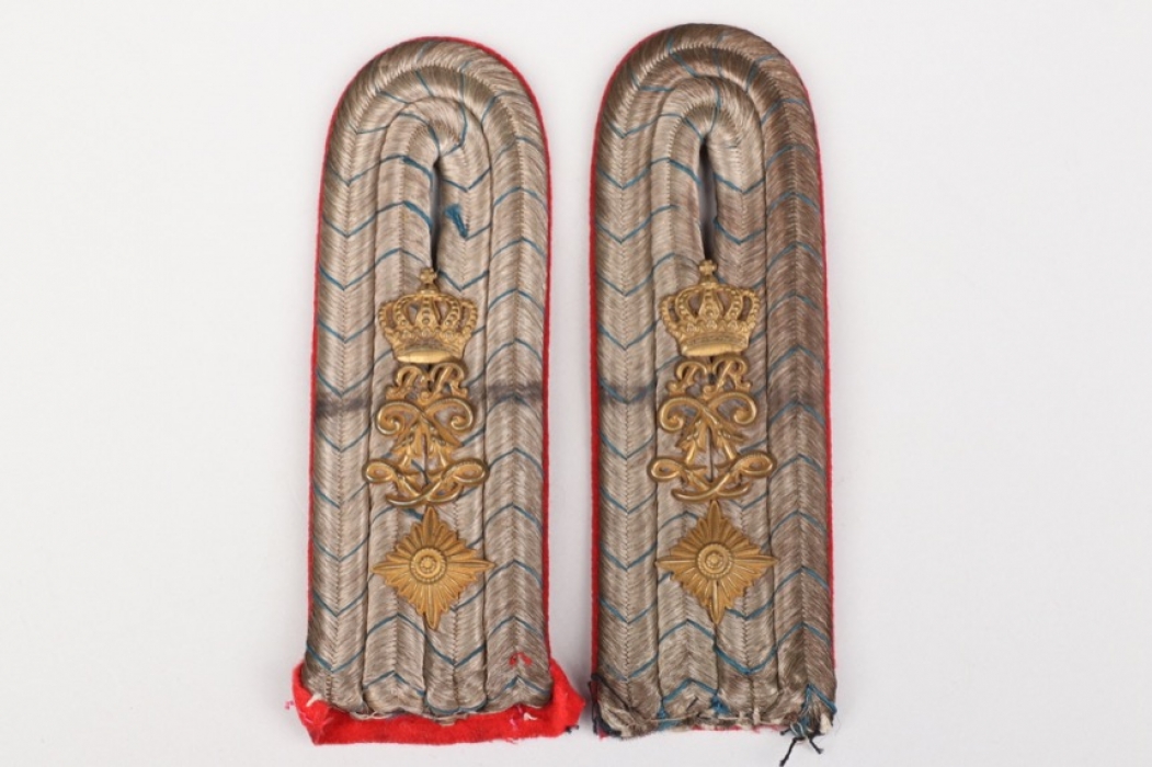 Bavaria - 1. bayer. Feldartillerie-Regiment shoulder boards - Oberleutnant