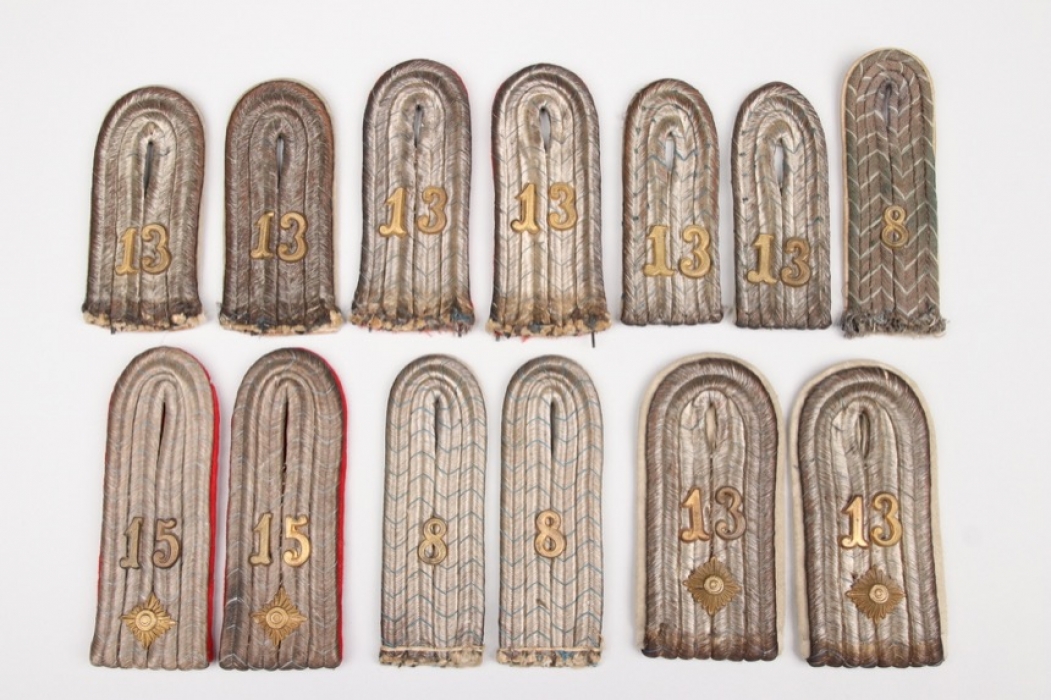 7 + Imperial Germany - officer's shoulder boards