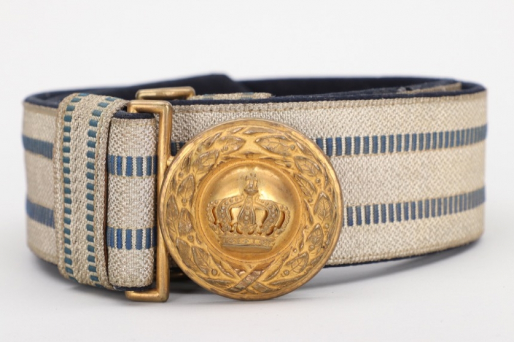 Bavaria - officer's parade buckle & belt