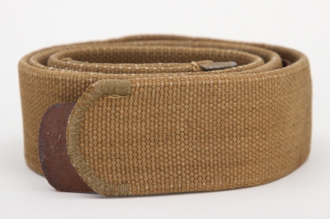 Wehrmacht tropical webbing belt - EM/NCO