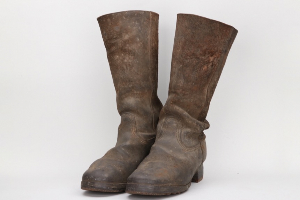 Imperial Germany - infantry field boots - EM