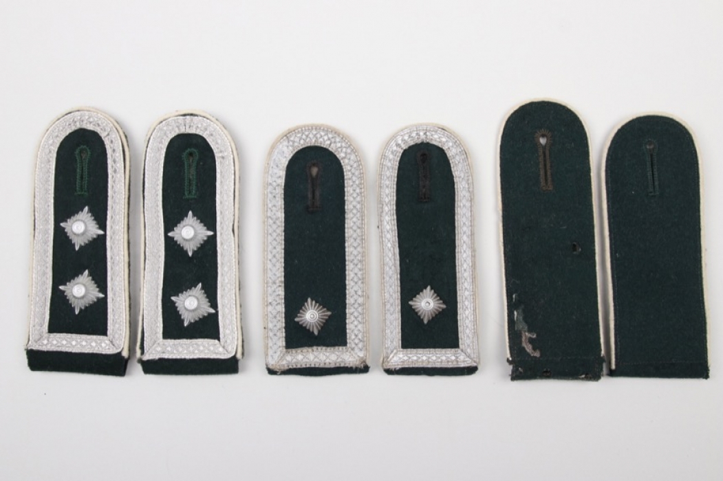 3 x Heer EM/NCO shoulder boards