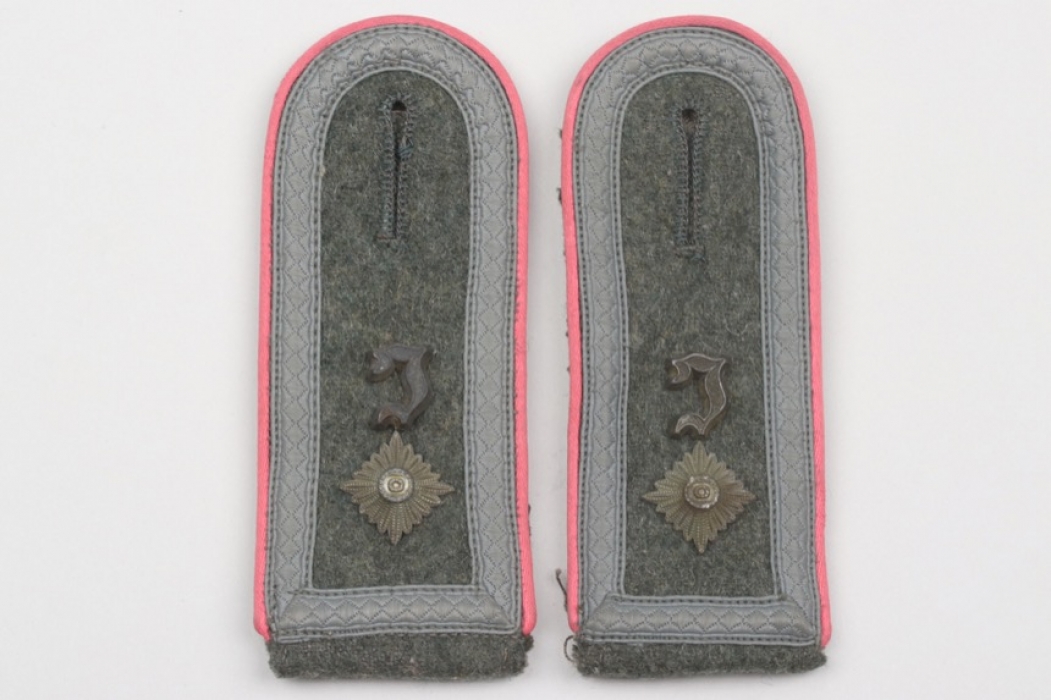 Heer Panzer "Kraftfahrparktruppen" shoulder boards - Feldwebel