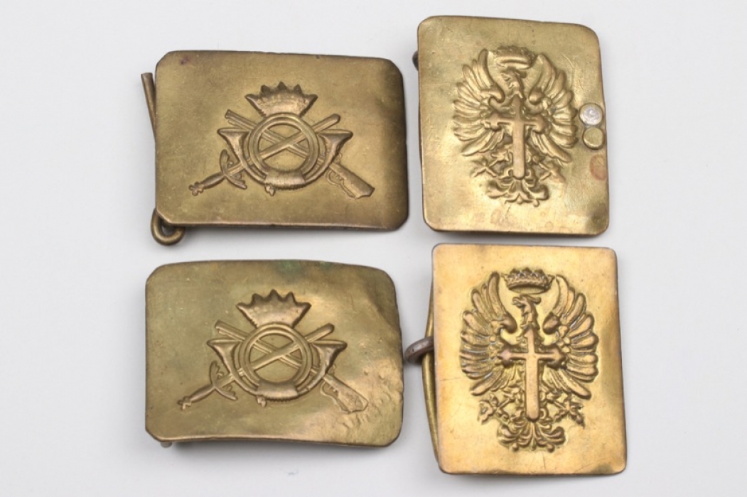 4 x Spain - buckles