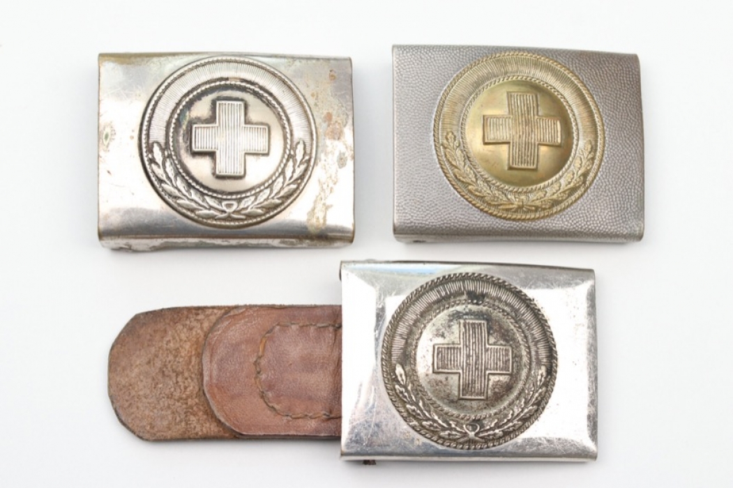 Third Reich German Red Cross EM/NCO buckles - 1st pattern