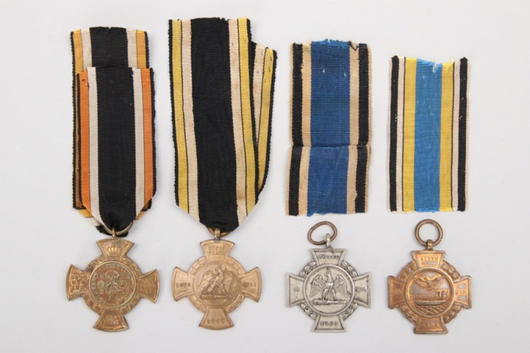 4 x Prussia - commemorative crosses