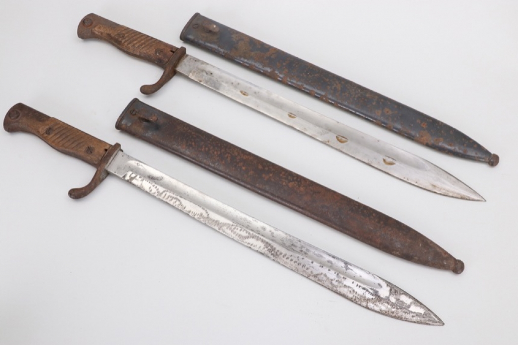 Bavaria - WWI two bayonets SG 98/05 n.A.