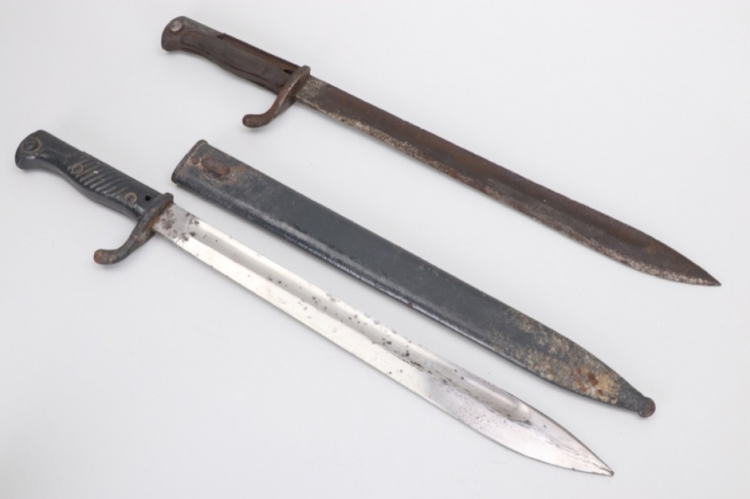 Bavaria - WWI two bayonets SG 98/05 n.A.