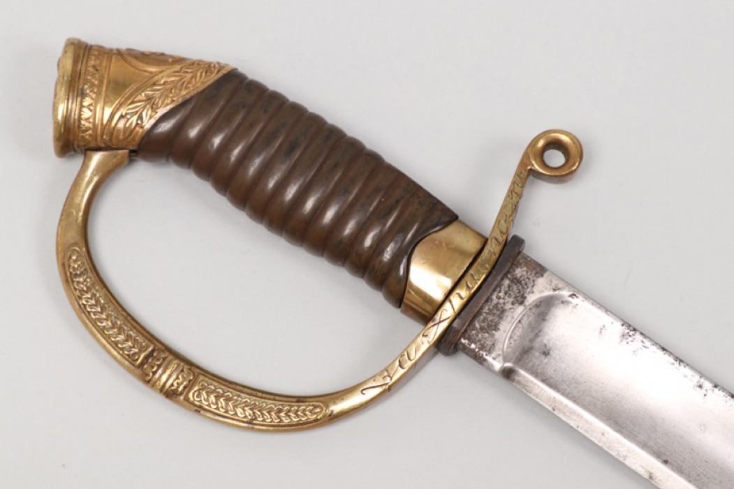 Russian Empire -  1906 officer's "bravery" shashka - engraved