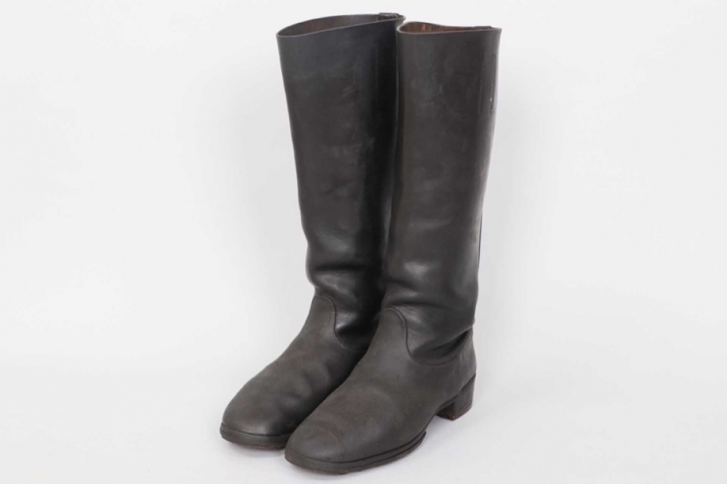 Heer officer's field boots - nailed sole