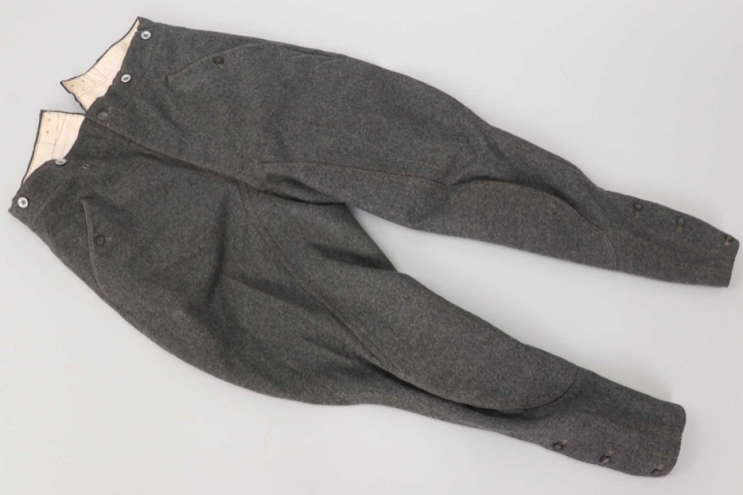 Heer M36 NCO's breeches - stonegrey