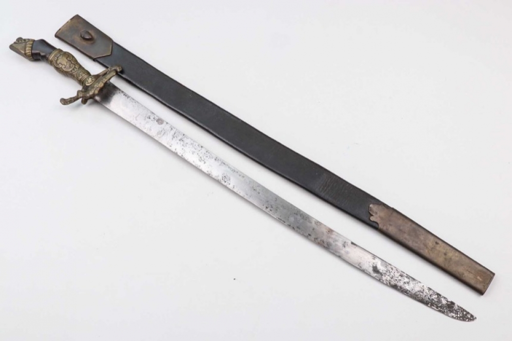 German forestry dagger "Hirschfänger" - 1780