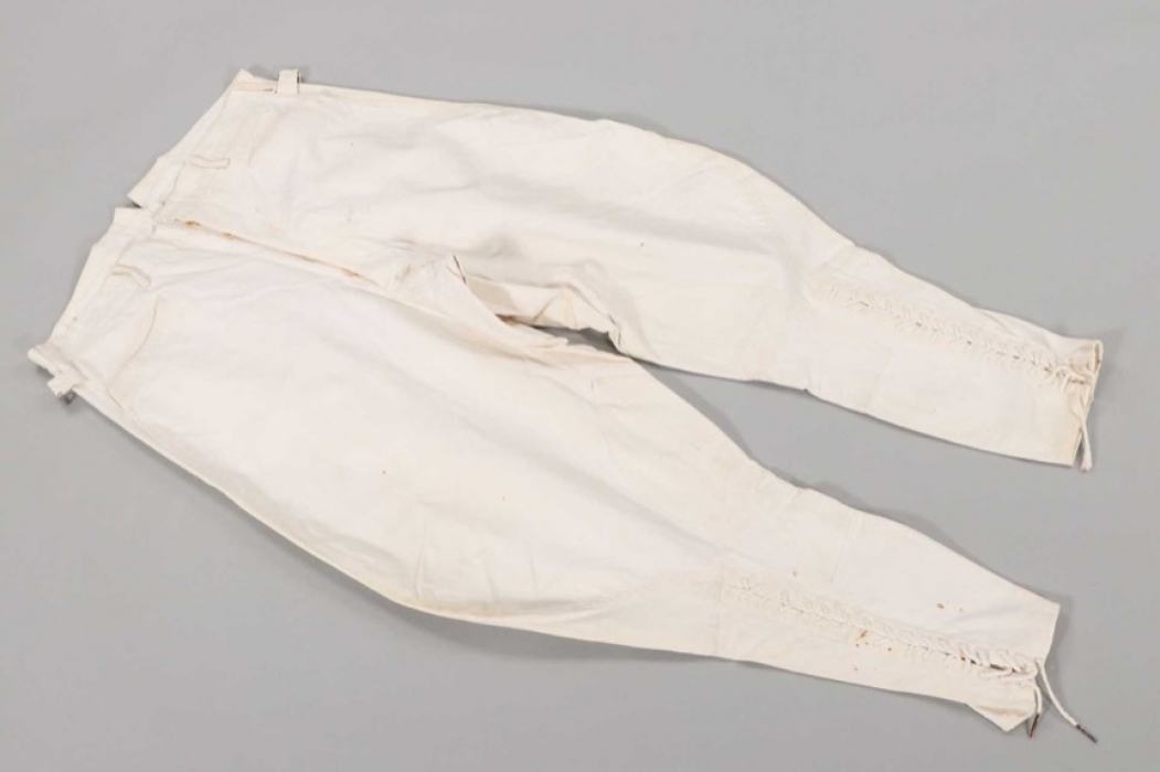 Imperial white officer's breeches